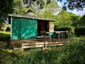  - Canvas bungalow 25m² - 2 bedrooms - 6 pers - Camping Domaine de Mépillat