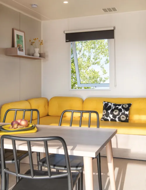 Mietunterkunft - Cottage Confort 30M² - 2 Schlafzimmer - (Maximal 4 Erwachsene) - - image n°4 - Camping Domaine de Mépillat