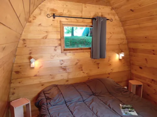 Mietunterkunft - Pod / Holzhütte Ohne Sanitäranlagen 9M² - - image n°4 - Camping Domaine de Mépillat