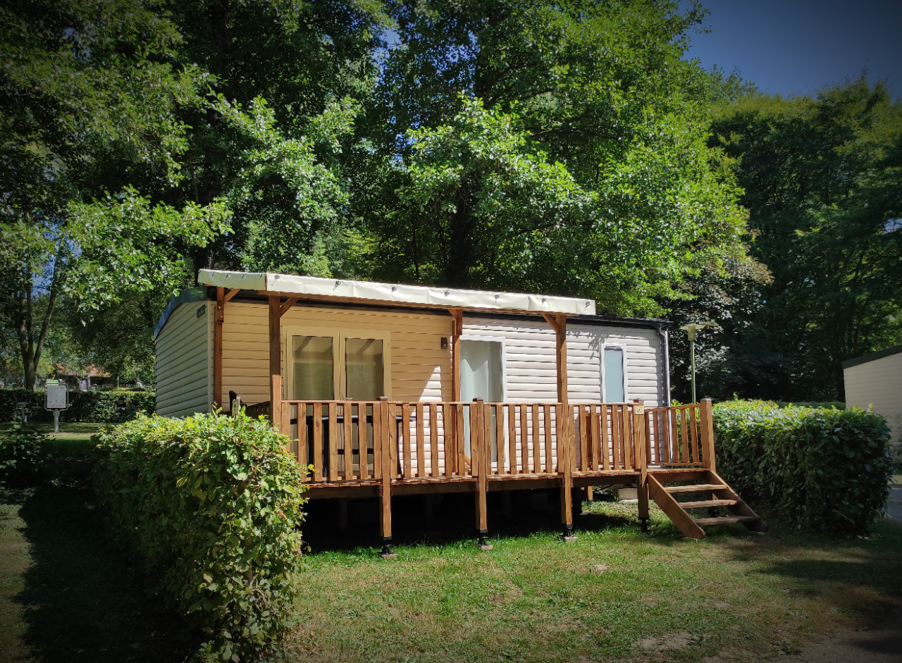 Accommodation - Mobil-Home Confort (4 Adultes Maximum) - Camping Domaine de Mépillat