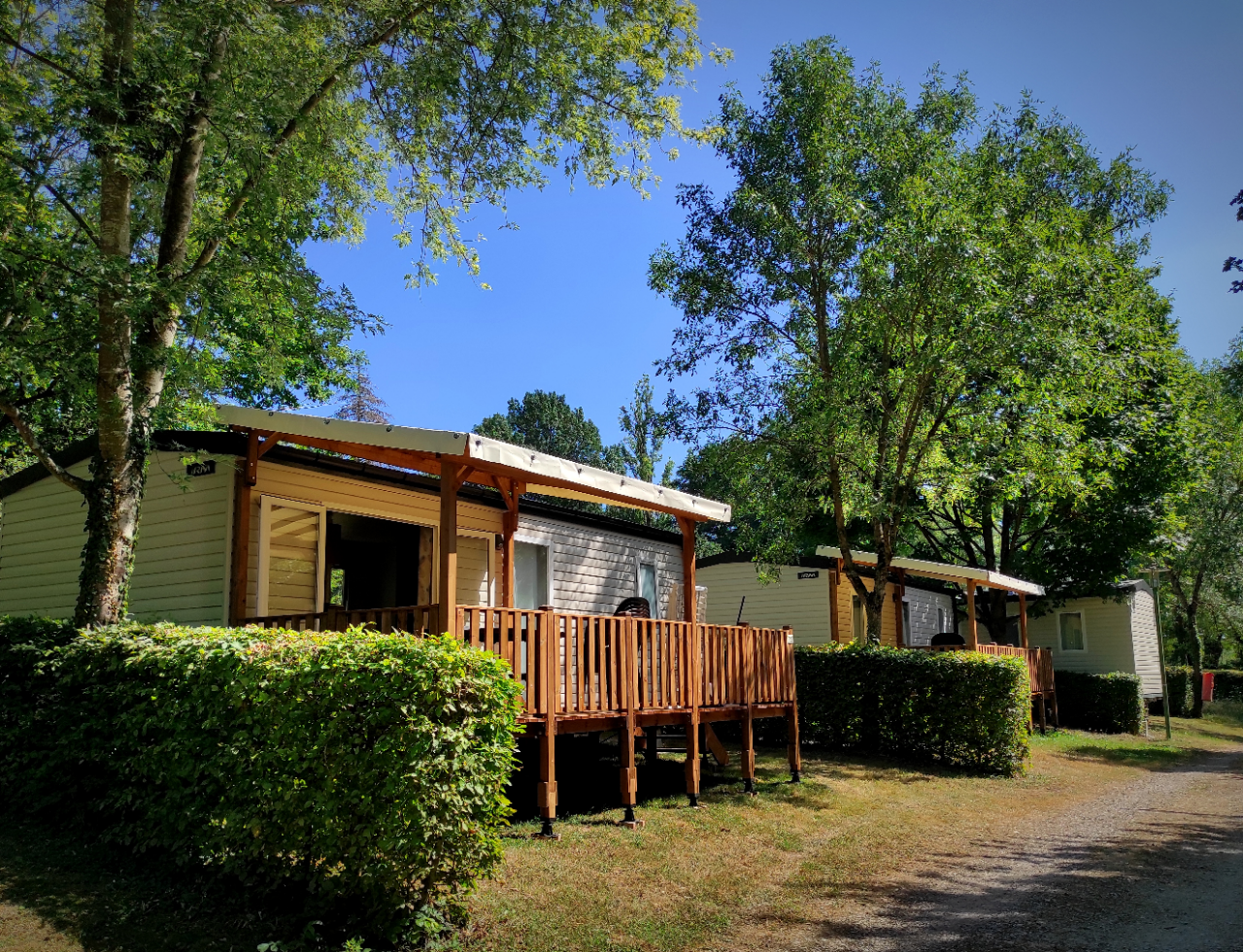 Location - Mobil-Home Confort Liberté (4 Adultes Maximum) - Camping Domaine de Mépillat