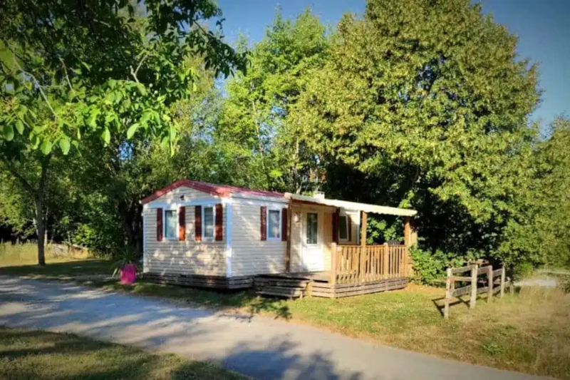 Mobilheim CLASSIC 28m² - 2 Schlafzimmer + TV