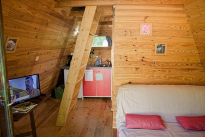 Wooden tepee 25m² - 1 bedroom -