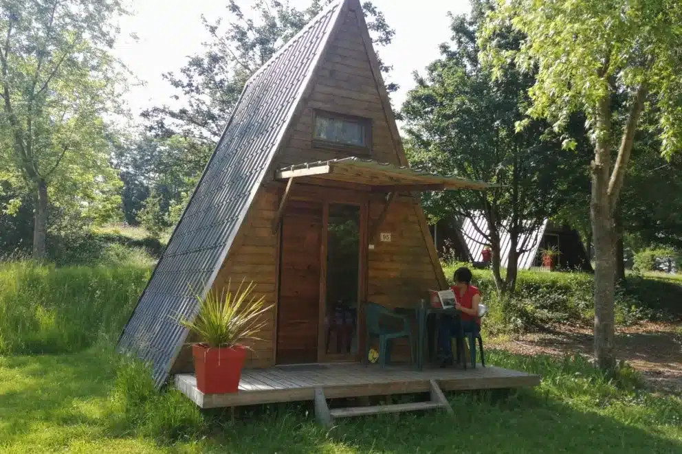 Tipi Holz 25m² - 1 Schlafzimmer -