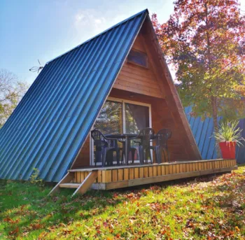 Accommodation - Wooden Tepee 35M² - 1 Bedroom - - Camping Domaine de Mépillat