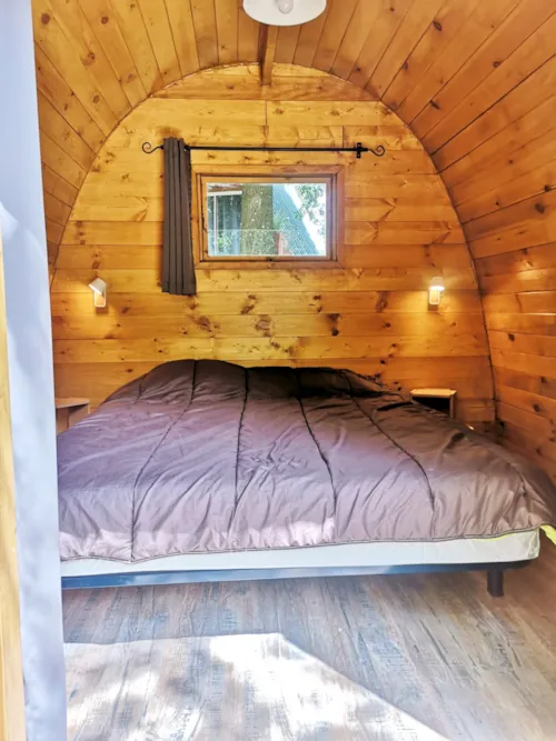 Mietunterkunft - Pod / Holzhütte Ohne Sanitäranlagen 9M² - - image n°5 - Camping Domaine de Mépillat