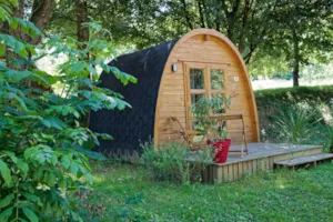  - Pod / Wooden hut without sanitary facilities 9m² - - Camping Domaine de Mépillat