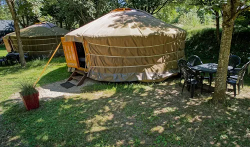 Mietunterkunft - Jurte 27M² - - image n°4 - Camping Domaine de Mépillat
