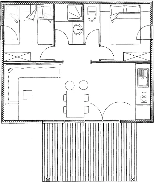 Chalet Privilège Espace Spa - 2 Chambres