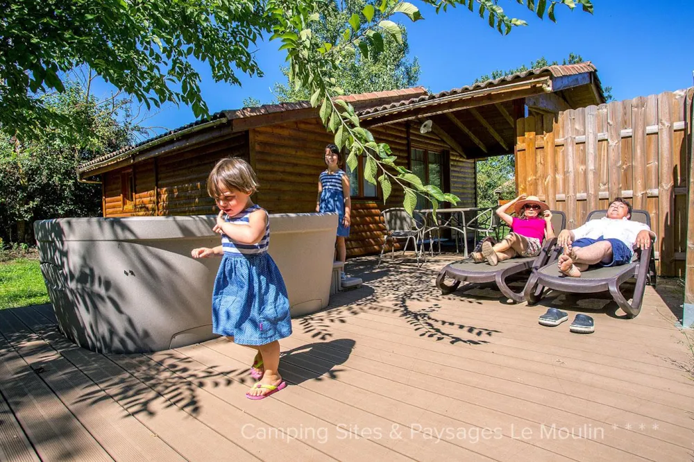 Location - Chalet Privilège Espace Spa - 2 Chambres - Le Moulin Sites et Paysages