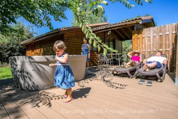 Mietunterkunft - Espace Chalet Mit Spa - 2 Schlafzimmer - Le Moulin Sites et Paysages