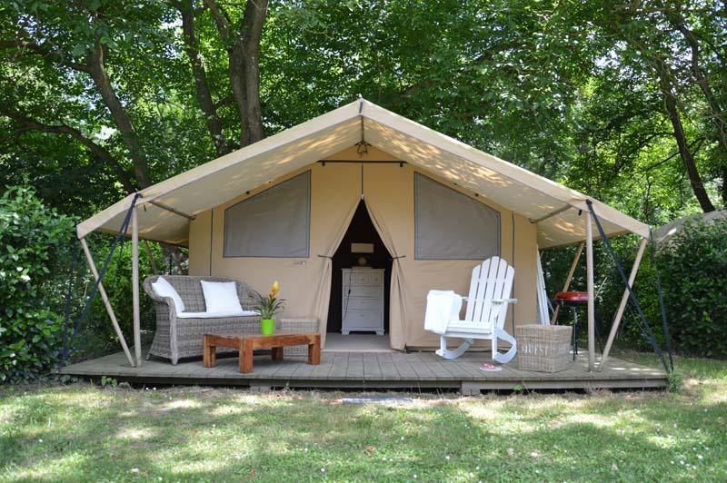 Accommodation - Lodge Tent Nature - Sites et Paysages Le Moulin