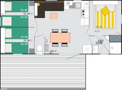 3 bedroom Mobile home