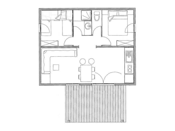 Chalet Privilège Espace - 2 Chambres