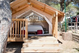 Accommodation - Mini Lodge Tent Dog Friendly - 2 Pers. - Camping Village Santapomata