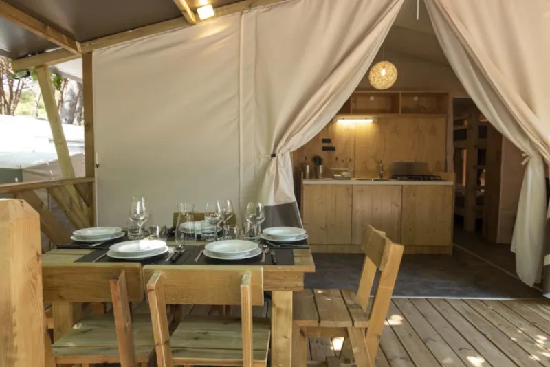 Lodge Tent Dog Friendly