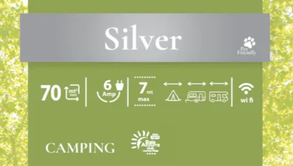 Piazzola Silver: Tenda, Roulotte O Camper, Elettricità 6A - Max 7 M