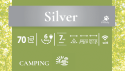 Emplacement - Emplacement Silver: Tente, Caravane Ou Camping-Car, Électricité 6A - Max 7 M - Camping Village Baia Azzurra