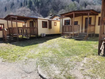 Mietunterkunft - Mobilheim Zefiro1 22 + 9Mq Verande (F On The Map) - Camping Al Lago