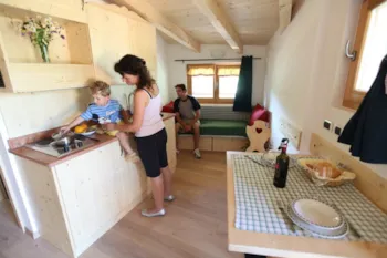 Mietunterkunft - Ferienwohnung Mit Blick Auf Dem See 25Mq - Camping Al Lago
