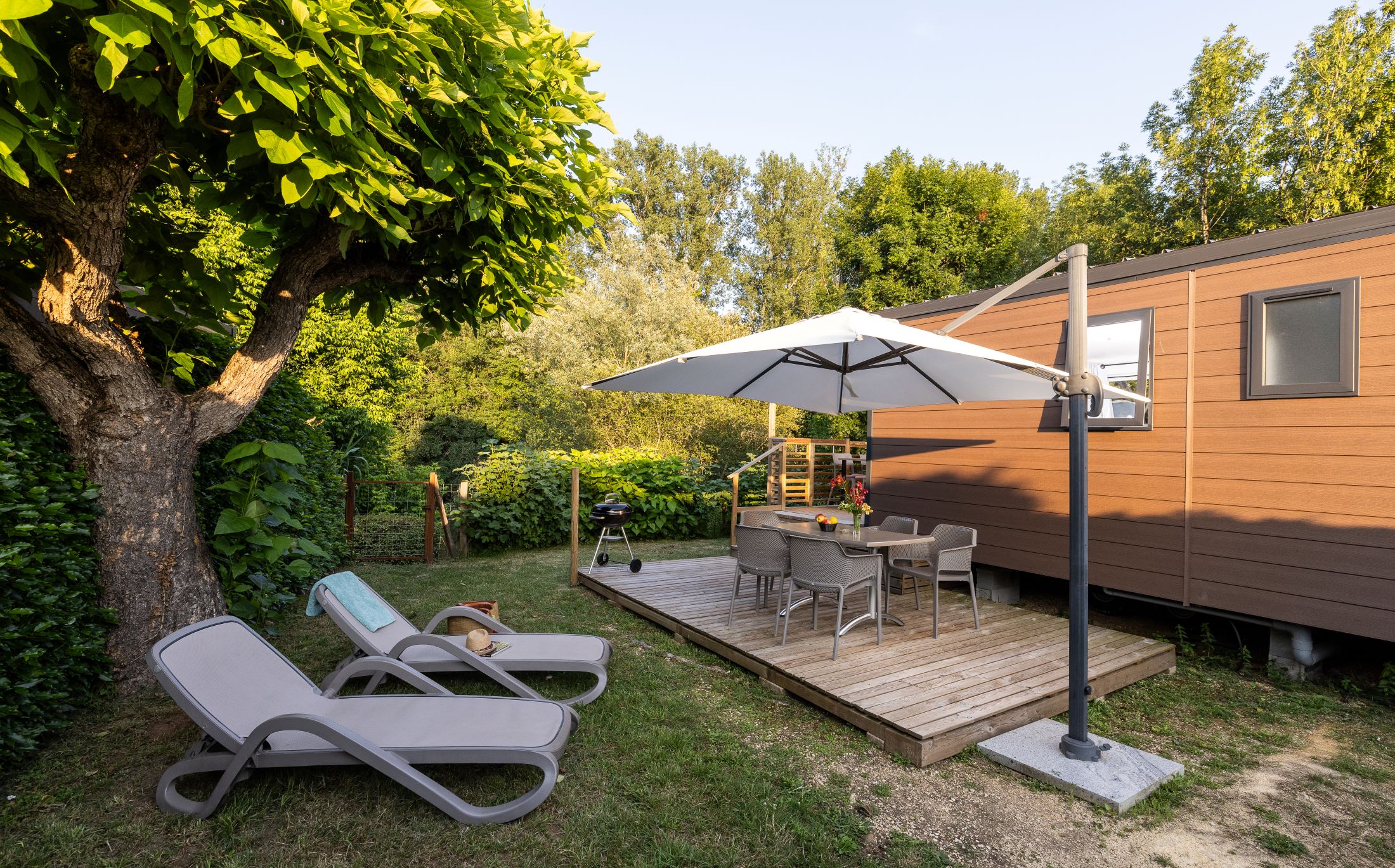 Location - Cottage Belle Vue - Camping Le Paradis, Saint-Léon-sur-Vézère