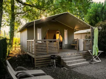 Mietunterkunft - Lodge Explorer - Camping Le Paradis