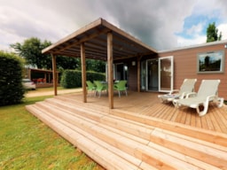 Mietunterkunft - Cottage Confort Plus 3 Chambres - Camping Le Paradis