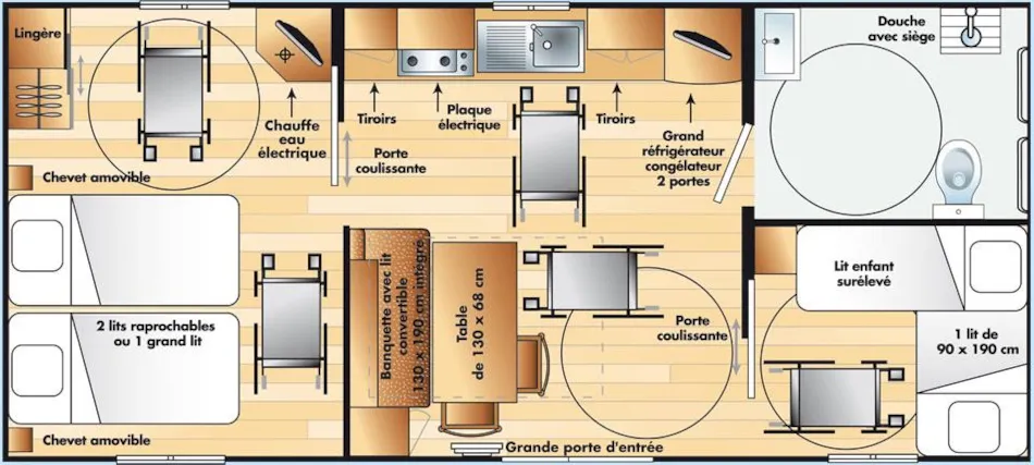 Clico Chic - Camping Lac de Miel