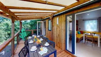 Mietunterkunft - Mobilheim Kids Top Presta - 40 M² - 3 Schlafzimmer - Clico Chic - Camping Lac de Miel