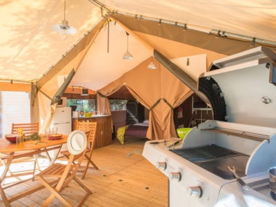 Eco Lodge 2 bedrooms  - without toilet blocks