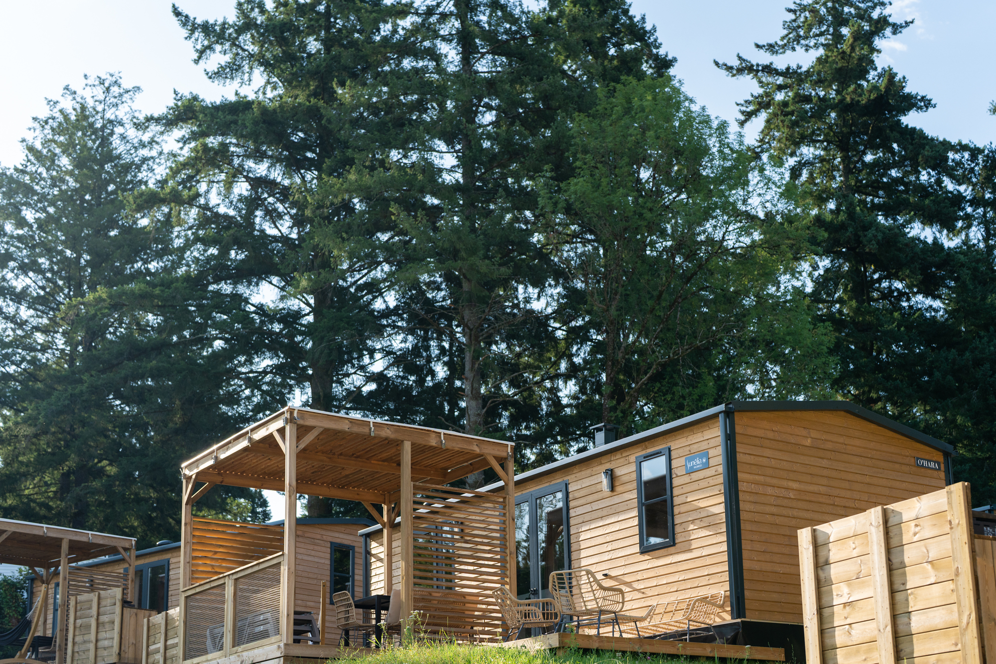 Location - Mobil-Home Sunelia Luxe 32M² 2 Chambres - Climatisé - Camping Le Séquoia