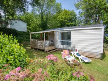 Mietunterkunft - Mobilheim Prestige 32M² 2 Zimmer - Klima Anläge - Camping Sunêlia Le Séquoia