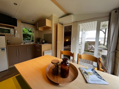 Mobile-home Prestige 32m² 2 bedrooms - air-conditioning