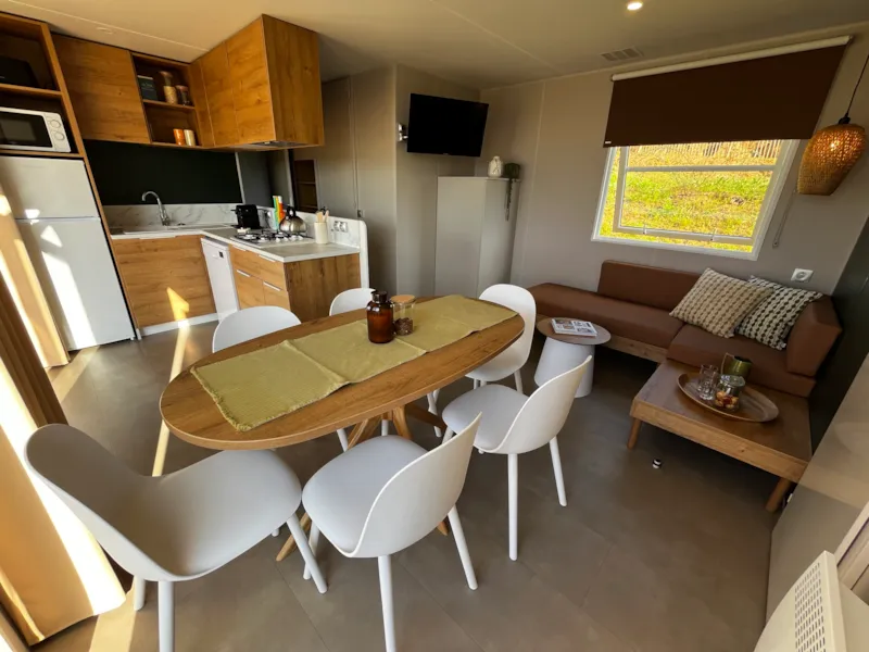 Mobil-Home Sunelia Luxe 40M² 3 Chambres 2 Salles De Bain - Climatisé