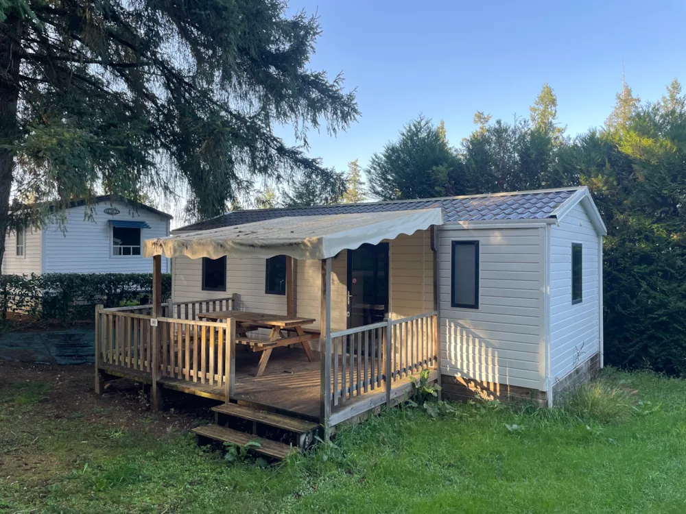 Location - Mobil Home Prestige 32M² 3 Chambres - Climatisé - Camping Sunêlia Le Séquoia