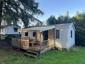 Mietunterkunft - Mobilheim Prestige 32M²3 Zimmer - Klimaanlage - Camping Sunêlia Le Séquoia