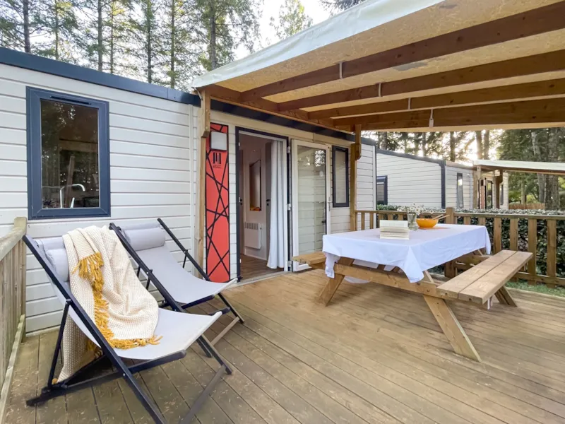 Mobil Home Prestige Plus 28M² 3 Chambres - Climatisé