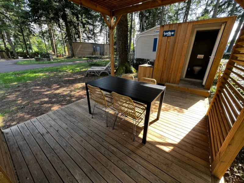 Emplacement Luxe Plus - Sanitaire Individuel + Terrasse