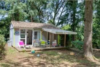 Mietunterkunft - Chalet Prestige 35M² 2 Zimmer - Klimaanlage - Camping Sunêlia Le Séquoia