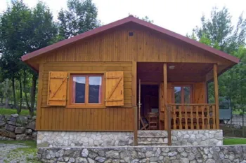 Mietunterkunft - Chalet Bois - Huttopia Barcelona Pirineos