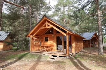Mietunterkunft - Montana Chalet Vista - Huttopia Barcelona Pirineos