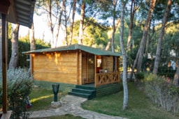 Alojamiento - Pequeño Chalet 3P - Camping La Torre del Sol