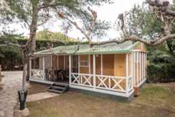 Mietunterkunft - Chalet Mediterráneo (3 Separate Schlafzimmer) - Camping La Torre del Sol