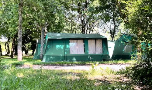 Huuraccommodatie(s) - Tente Colibris 6 Pers - image n°1 - Camping Des 3 Lacs du Soleil
