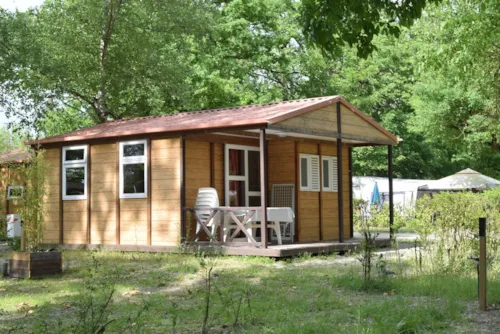 Location - Chalet Campitel - 2 Chambres - image n°2 - Camping Des 3 Lacs du Soleil