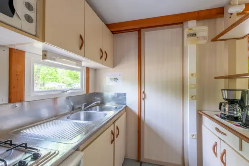 Location - Chalet Campitel - 2 Chambres - image n°3 - Camping Des 3 Lacs du Soleil