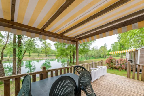 Location - Mobil-Home Super Mercure - image n°5 - Camping Des 3 Lacs du Soleil