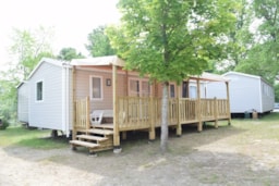 Huuraccommodatie(s) - Mobil-Home Lodge - Camping Les 3 Lacs du Soleil