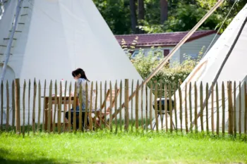 Mietunterkunft - Tipi - De Lilse Bergen