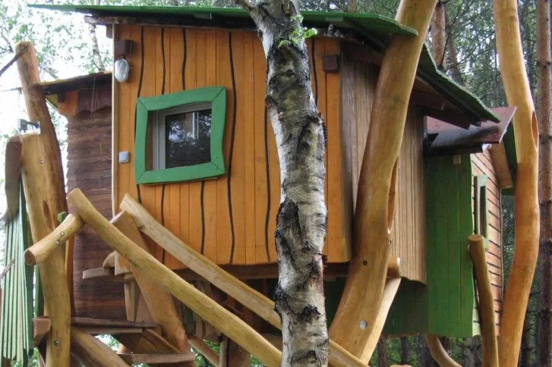Tree-house.
